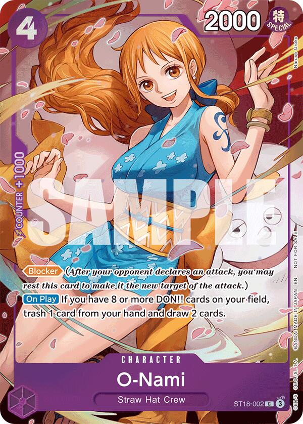 O-Nami (ST18-002) [Starter Deck: Film Edition] | Galaxy Games LLC