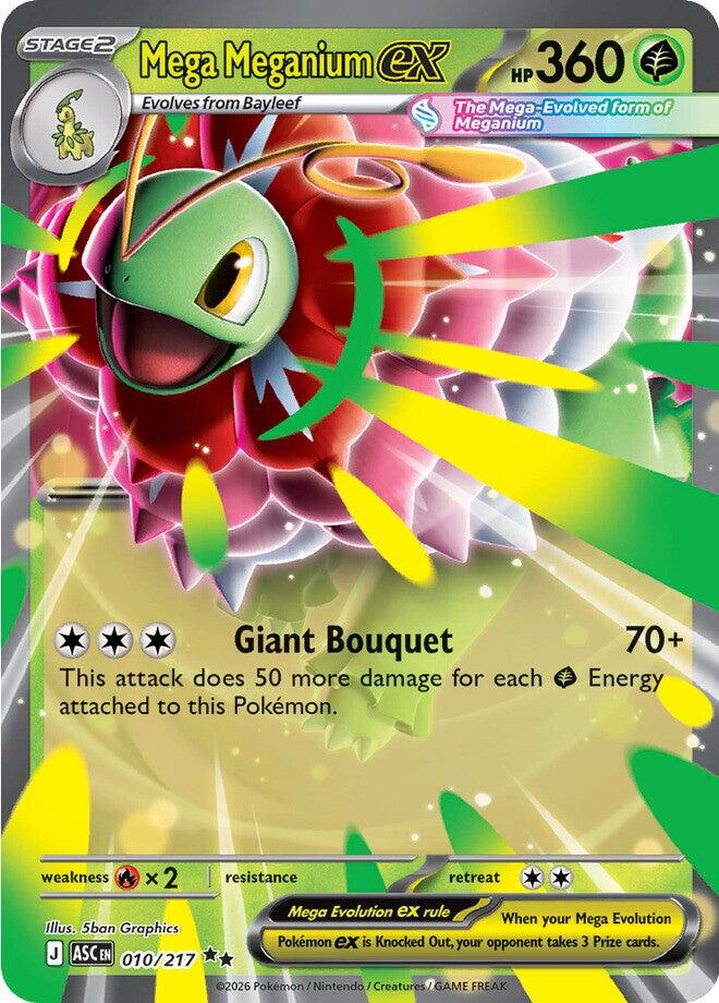 Mega Meganium ex (010/217) [Mega Evolution: Ascended Heroes] | Galaxy Games LLC