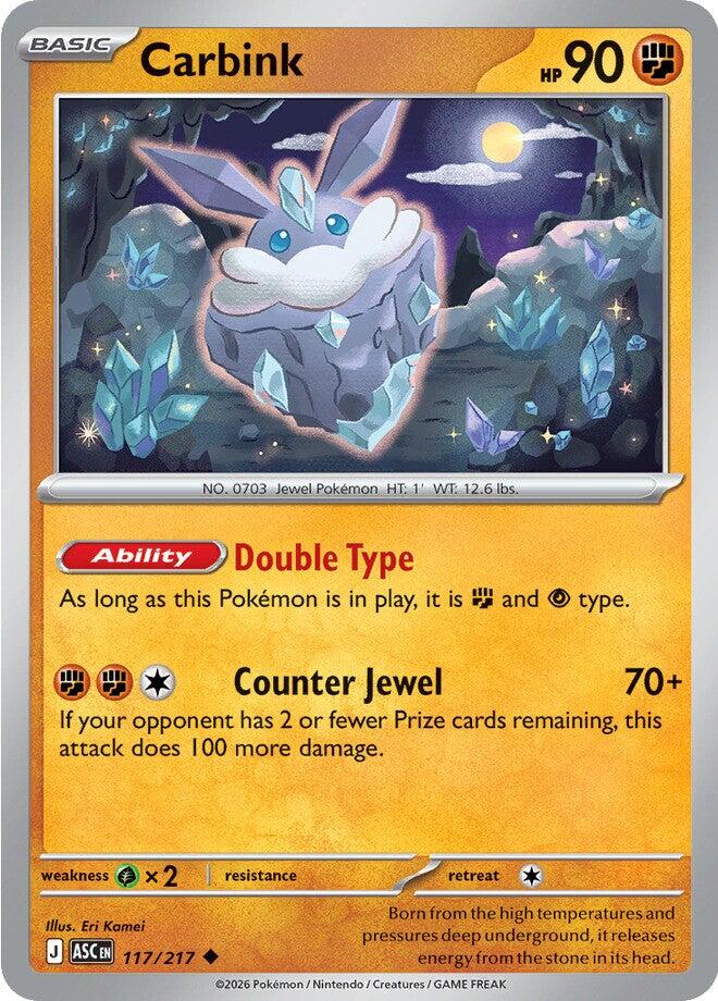 Carbink (117/217) [Mega Evolution: Ascended Heroes] | Galaxy Games LLC