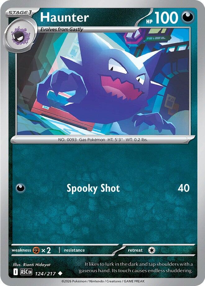 Haunter (124/217) [Mega Evolution: Ascended Heroes] | Galaxy Games LLC