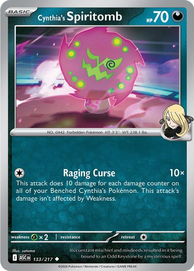 Cynthia's Spiritomb (133/217) [Mega Evolution: Ascended Heroes] | Galaxy Games LLC