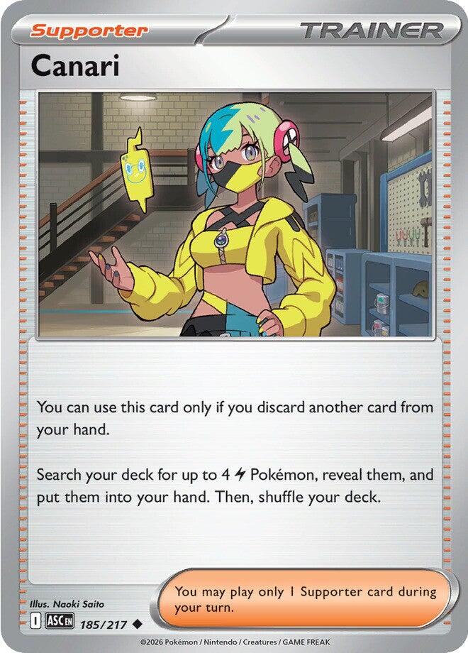 Canari (185/217) [Mega Evolution: Ascended Heroes] | Galaxy Games LLC