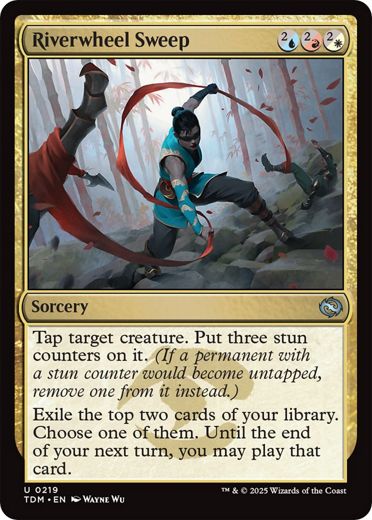 Riverwheel Sweep [Tarkir: Dragonstorm] | Galaxy Games LLC