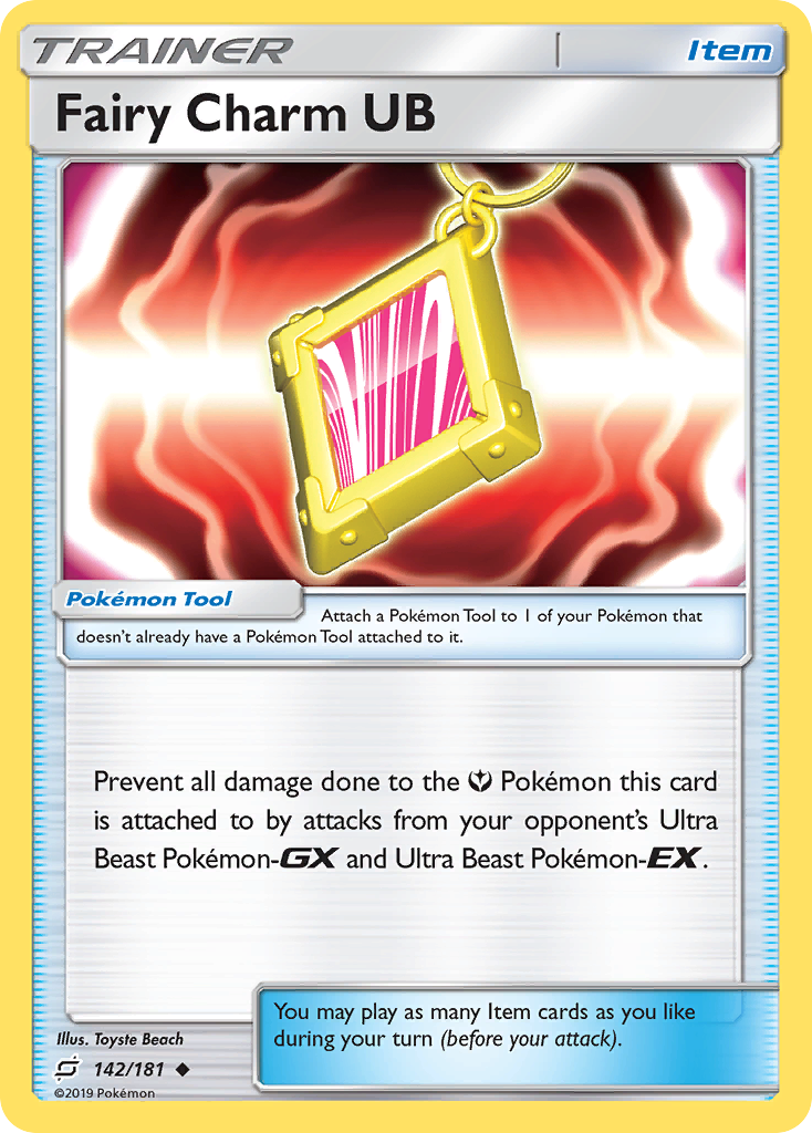 Fairy Charm UB 142/181 Reverse Holo :: Team Up :: Mint Pokemon Card Fairy Charm UB 142/181 Reverse Holo :: Team Up :: Mint Pokemon Card