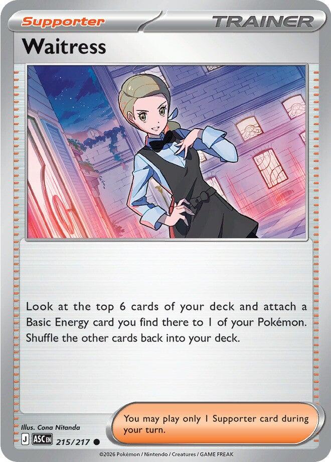 Waitress (215/217) [Mega Evolution: Ascended Heroes] | Galaxy Games LLC