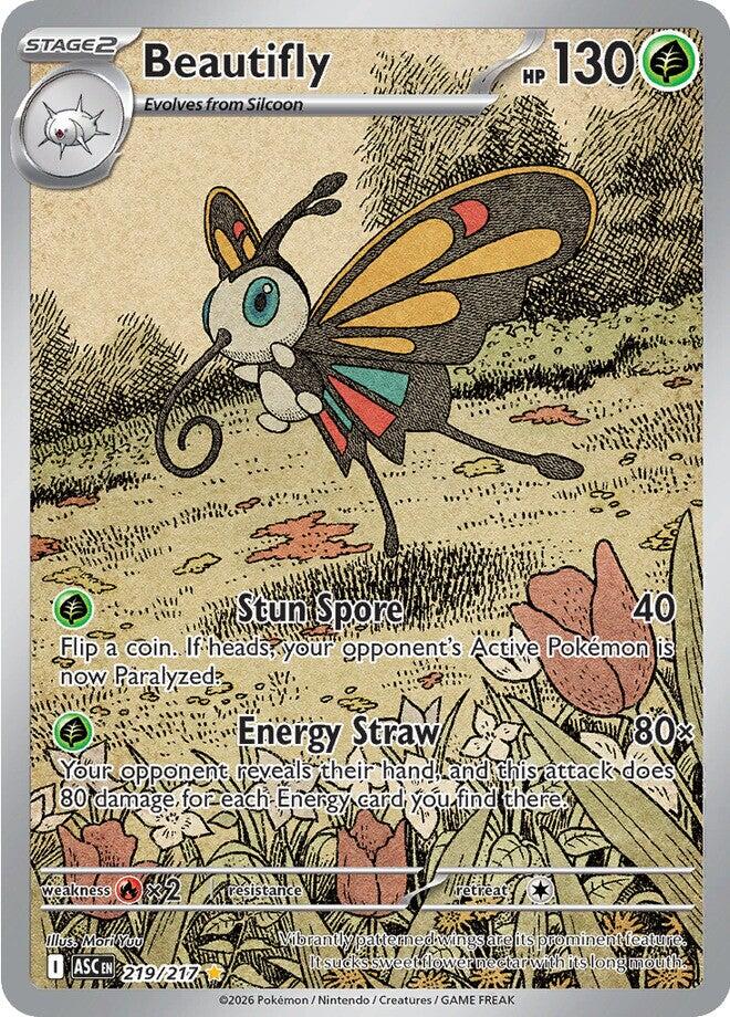 Beautifly (219/217) [Mega Evolution: Ascended Heroes] | Galaxy Games LLC