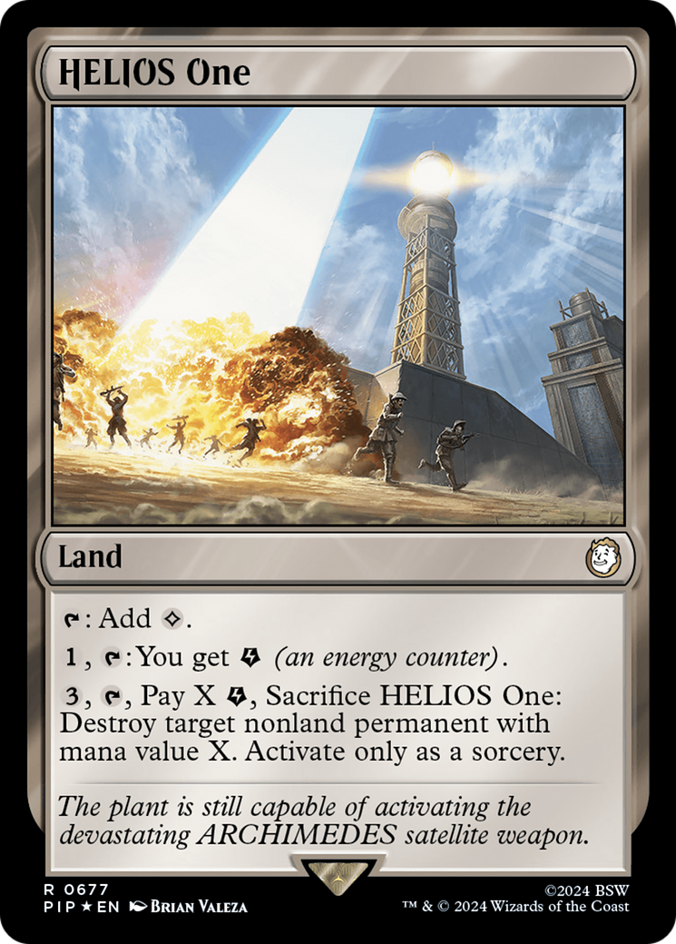 HELIOS One (Surge Foil) [Fallout] | Galaxy Games LLC