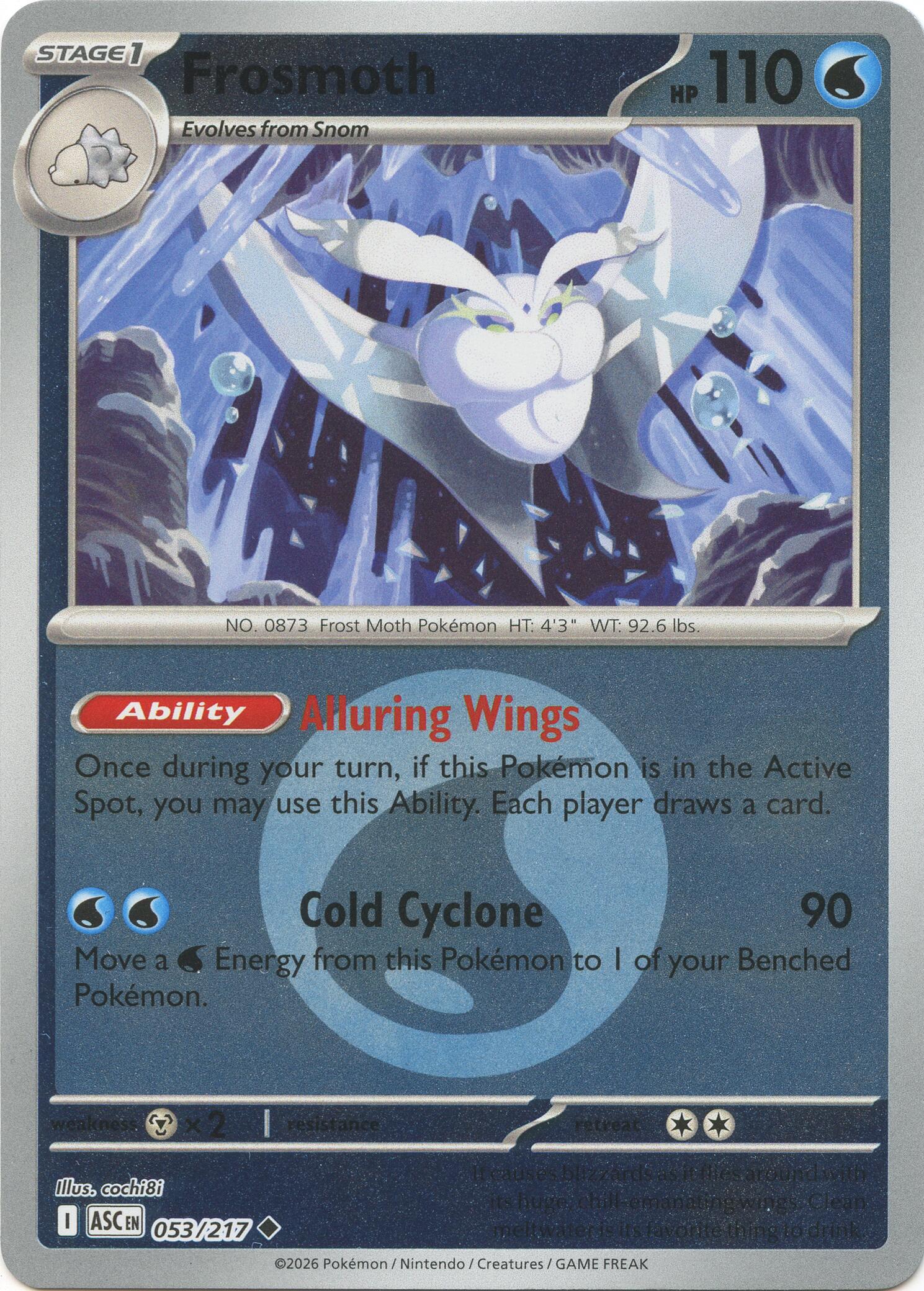 Frosmoth (053/217) (Energy Symbol Pattern) [Mega Evolution: Ascended Heroes] | Galaxy Games LLC
