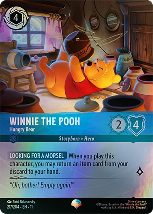Winnie the Pooh - Hungry Bear (Epic) (217/204) [Winterspell] | Galaxy Games LLC