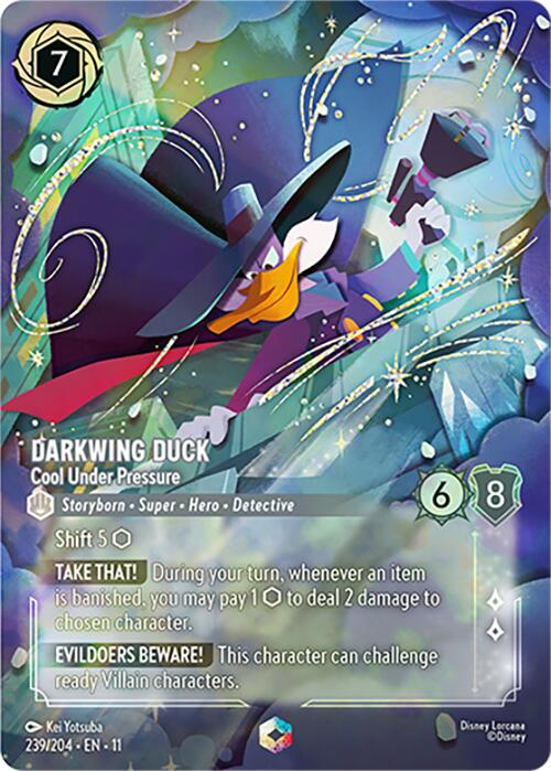 Darkwing Duck - Cool Under Pressure (Enchanted) (239/204) [Winterspell] | Galaxy Games LLC