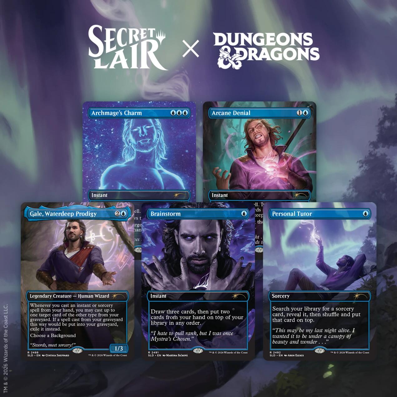 Secret Lair x Dungeons & Dragons: Gale's Ambition (Non-Foil Edition) | Galaxy Games LLC