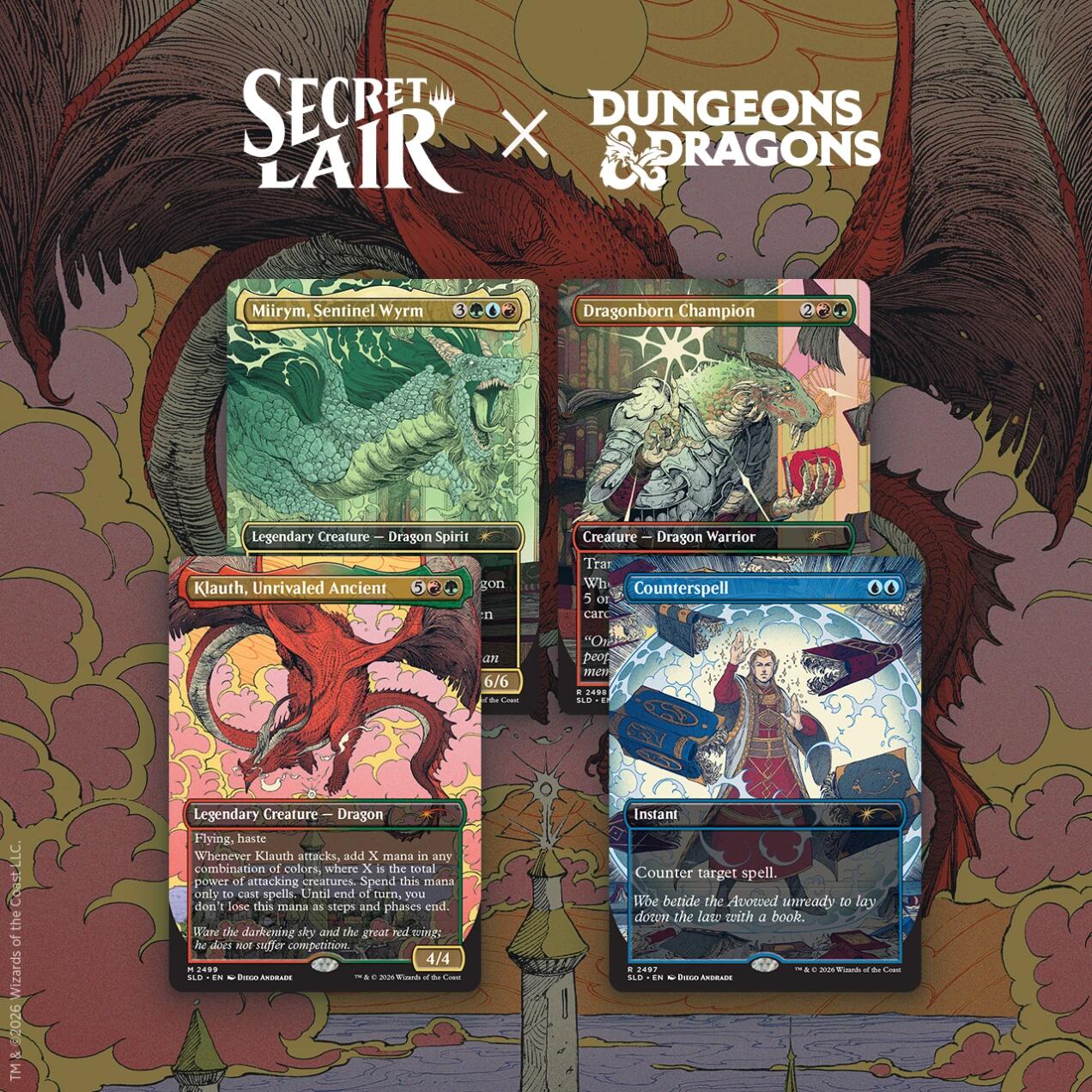 Secret Lair x Dungeons & Dragons: Whispers in Candlekeep (Non-Foil Edition) | Galaxy Games LLC
