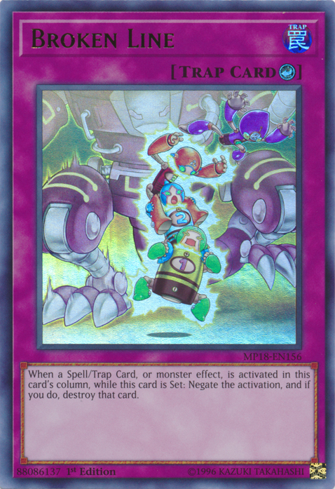 Broken Line [MP18-EN156] Ultra Rare | Galaxy Games LLC