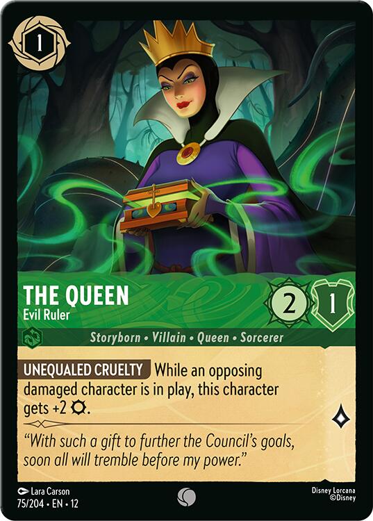 The Queen - Evil Ruler (75/204) [Wilds Unknown] | Galaxy Games LLC