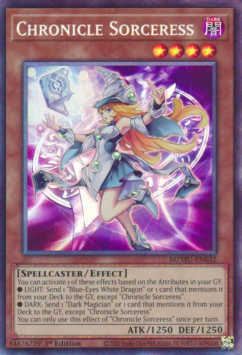 Chronicle Sorceress (Collector's Rare) [MZMU-EN032] Collector's Rare –  Galaxy Games LLC
