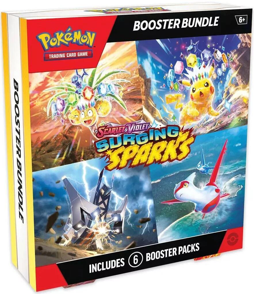 Surging Sparks Booster Bundle (Retail) | Galaxy Games LLC