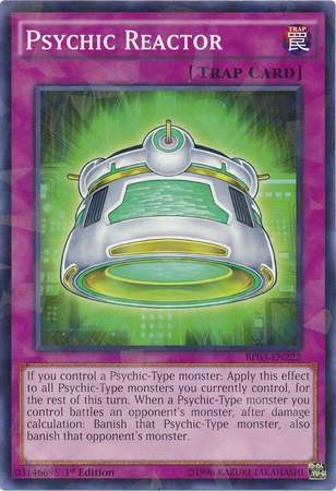 Psychic Reactor [BP03-EN222] Shatterfoil Rare | Galaxy Games LLC