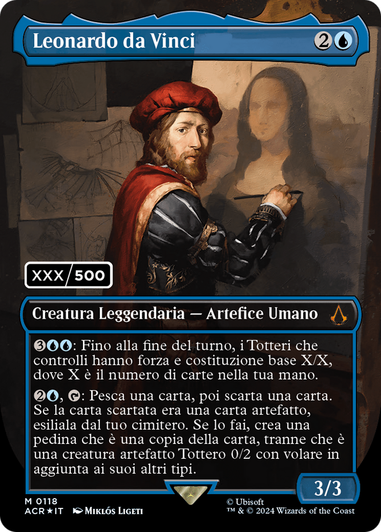Leonardo da Vinci (Italian) (Serial Numbered) [Assassin's Creed] | Galaxy Games LLC