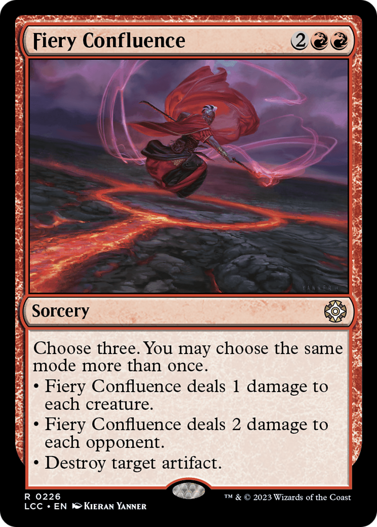 Fiery Confluence [The Lost Caverns of Ixalan Commander] | Galaxy Games LLC