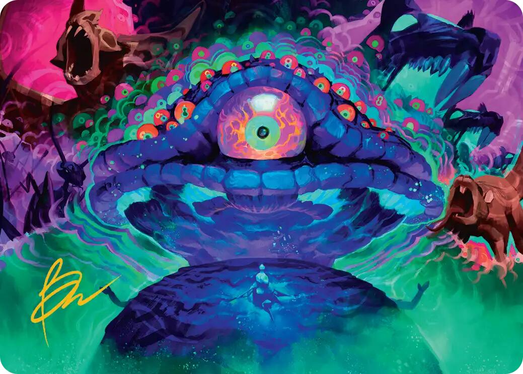 Humongous Fungus Art Card (Gold-Stamped Signature) [Teenage Mutant Ninja Turtles Art Series] | Galaxy Games LLC