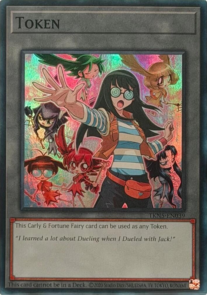 Token: Carly & Fortune Fairy [TKN5-EN039] Super Rare | Galaxy Games LLC