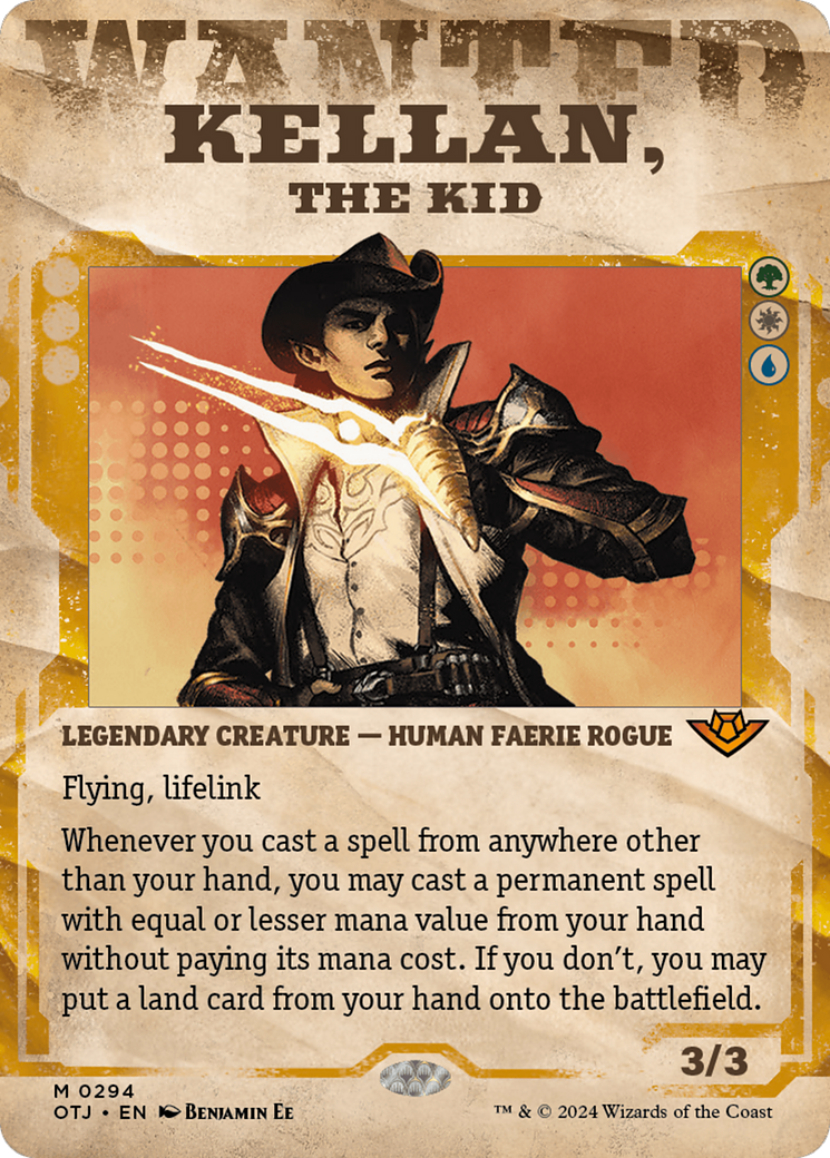 Kellan, the Kid (Showcase) [Outlaws of Thunder Junction] | Galaxy Games LLC