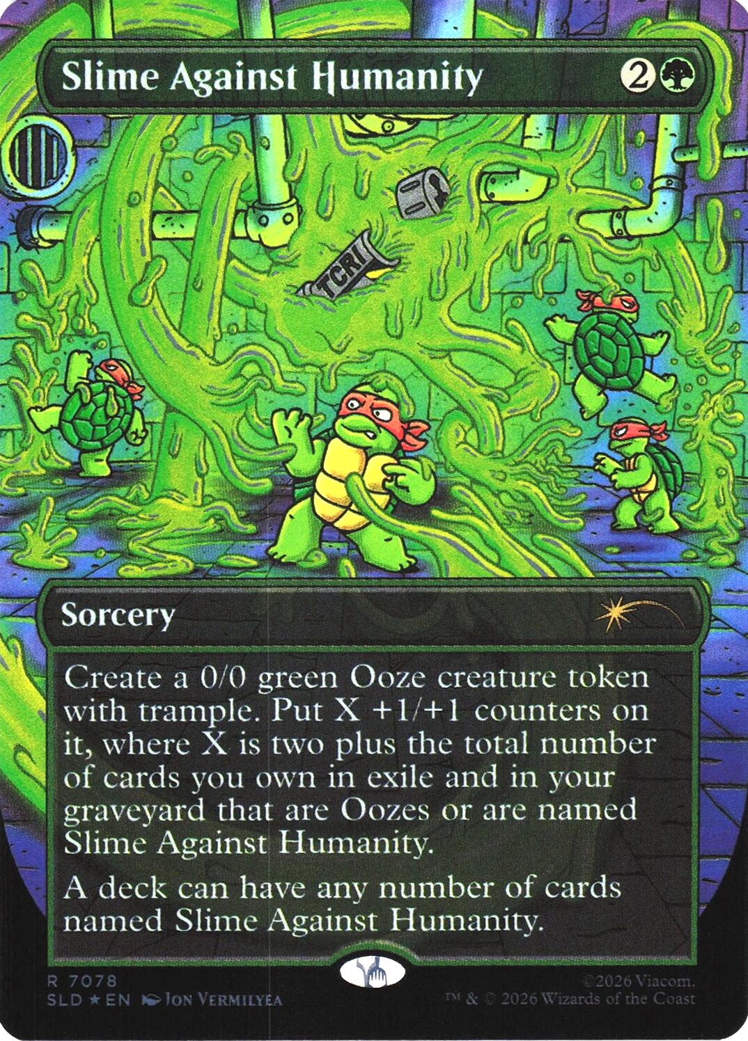 Slime Against Humanity (7078) [Secret Lair Drop Series] | Galaxy Games LLC