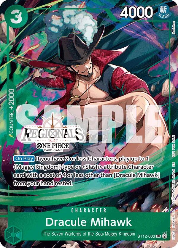 Dracule Mihawk (Regional Participation Pack 2026 Vol.1) [One Piece Promotion Cards] | Galaxy Games LLC