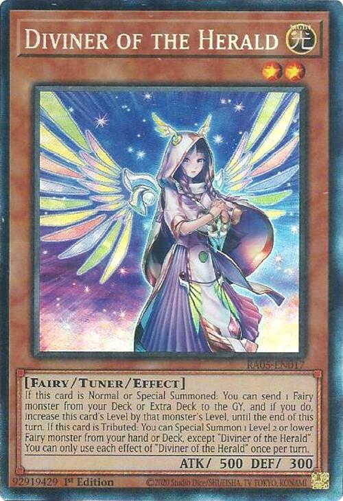 Diviner of the Herald (Collector's Rare) [RA05-EN017] Collector's Rare | Galaxy Games LLC