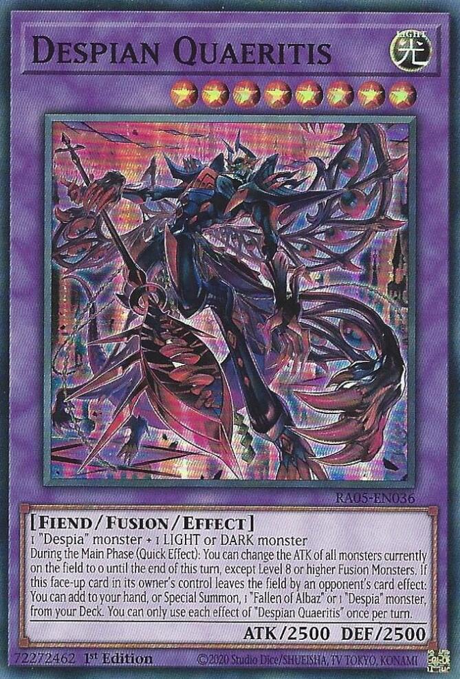 Despian Quaeritis [RA05-EN036] Super Rare | Galaxy Games LLC