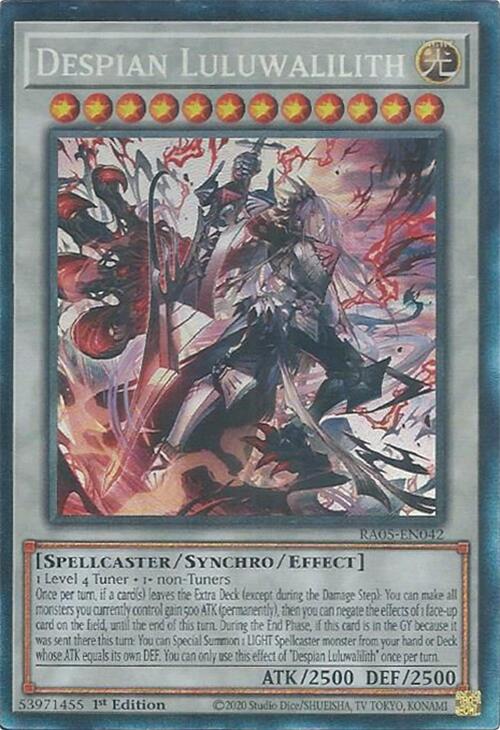 Despian Luluwalilith (Collector's Rare) [RA05-EN042] Collector's Rare | Galaxy Games LLC