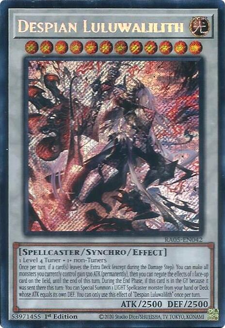Despian Luluwalilith (Secret Rare) [RA05-EN042] Secret Rare | Galaxy Games LLC