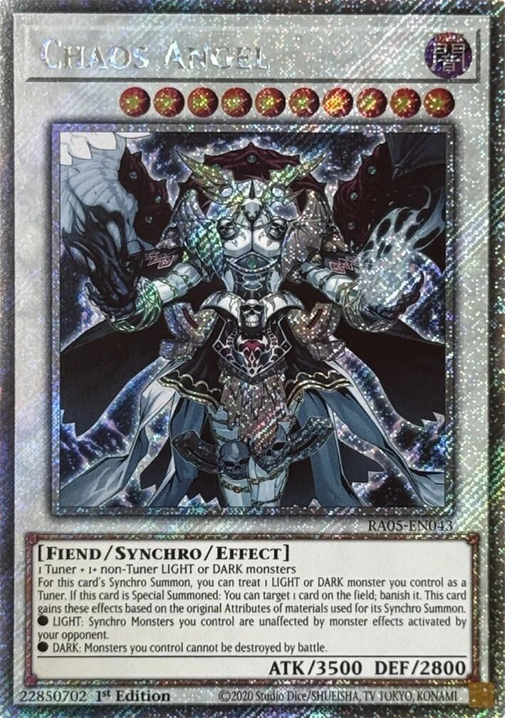 Chaos Angel (Platinum Secret Rare) [RA05-EN043] Platinum Secret Rare | Galaxy Games LLC