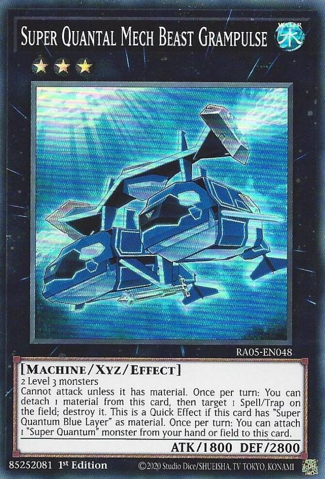 Super Quantal Mech Beast Grampulse [RA05-EN048] Super Rare | Galaxy Games LLC