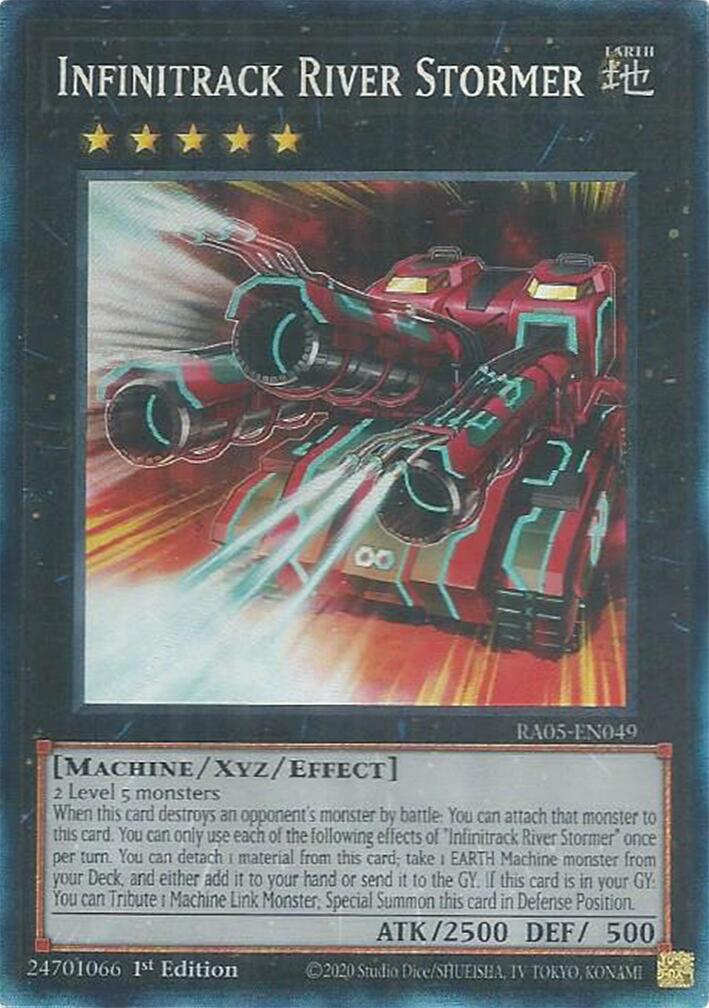 Infinitrack River Stormer (Collector's Rare) [RA05-EN049] Collector's Rare | Galaxy Games LLC