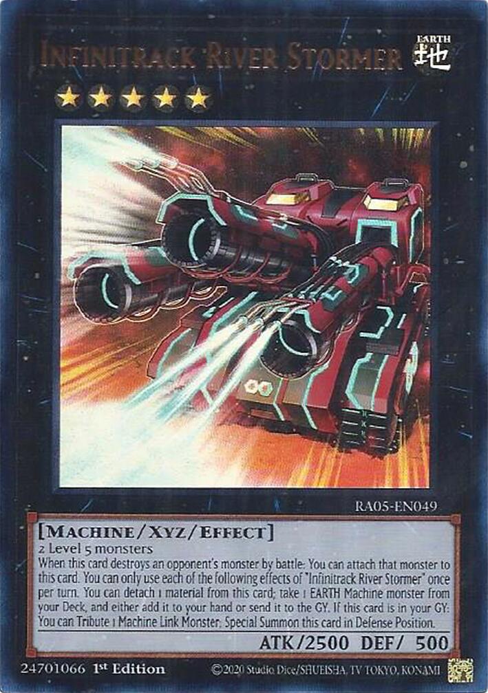 Infinitrack River Stormer (Ultra Rare) [RA05-EN049] Ultra Rare | Galaxy Games LLC