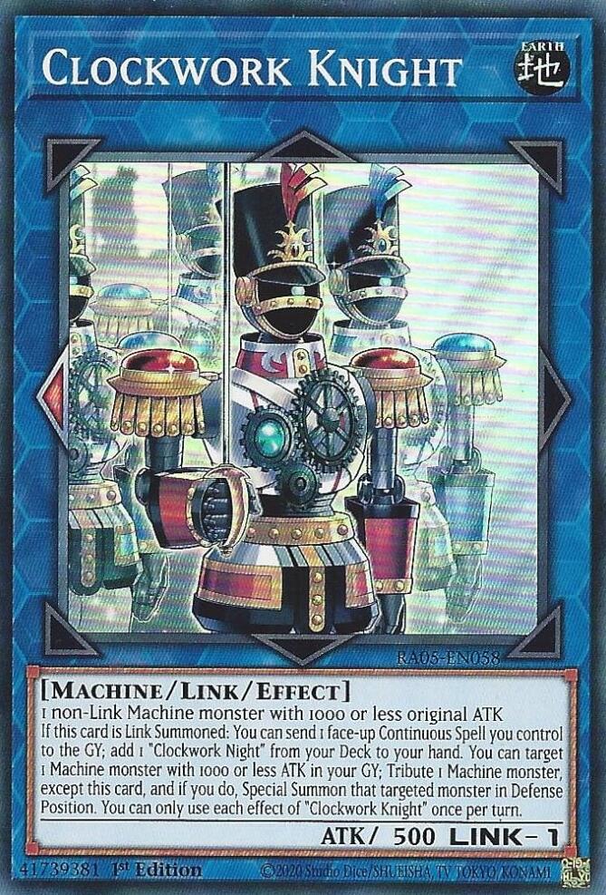 Clockwork Knight [RA05-EN058] Super Rare | Galaxy Games LLC