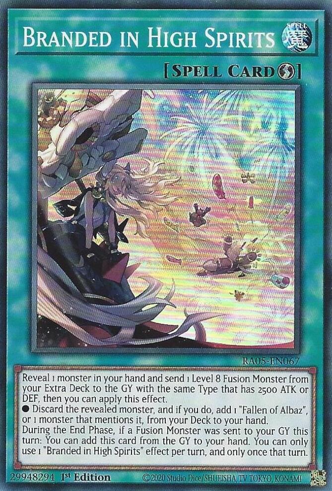 Branded in High Spirits [RA05-EN067] Super Rare | Galaxy Games LLC