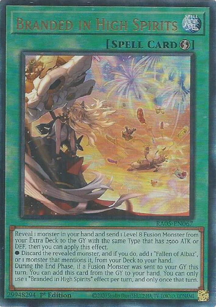 Branded in High Spirits (Ultimate Rare) [RA05-EN067] Ultimate Rare | Galaxy Games LLC