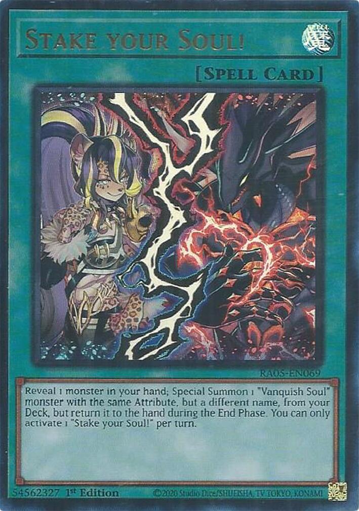 Stake your Soul! (Ultra Rare) [RA05-EN069] Ultra Rare | Galaxy Games LLC