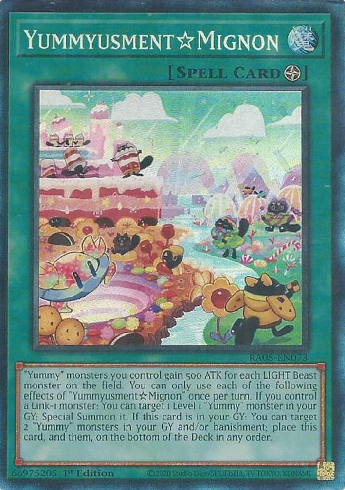 YummyusmentAcroquey (Collector's Rare) [RA05-EN073] Collector's Rare | Galaxy Games LLC