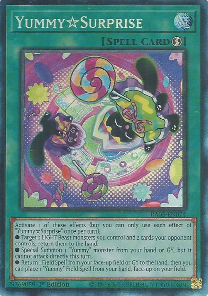 YummySurprise (Collector's Rare) [RA05-EN074] Collector's Rare | Galaxy Games LLC