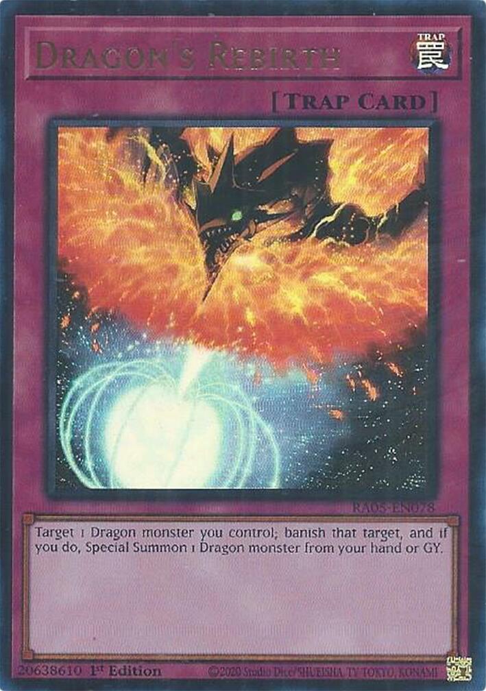 Dragon's Rebirth (Ultra Rare) [RA05-EN078] Ultra Rare | Galaxy Games LLC