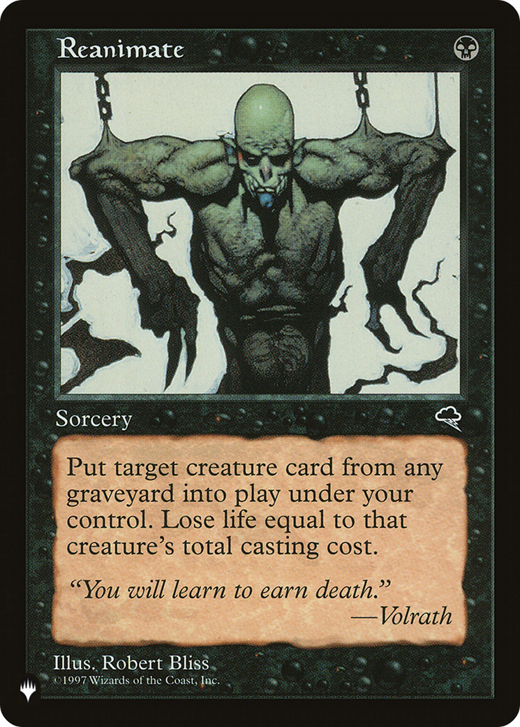Reanimate [The List] | Galaxy Games LLC