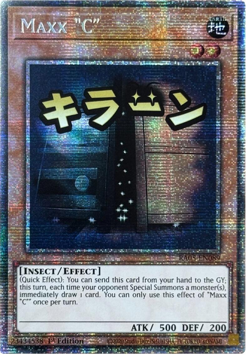 Maxx "C" (Starlight Rare) [RA05-EN089] Starlight Rare | Galaxy Games LLC