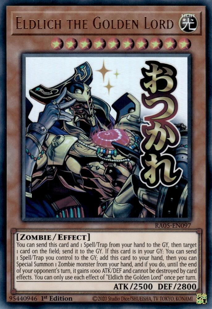 Eldlich the Golden Lord [RA05-EN097] Ultra Rare | Galaxy Games LLC