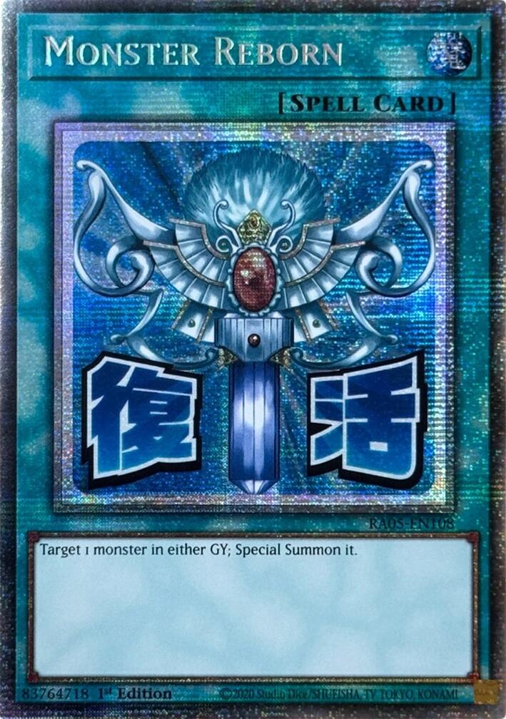 Monster Reborn (Starlight Rare) [RA05-EN108] Starlight Rare | Galaxy Games LLC