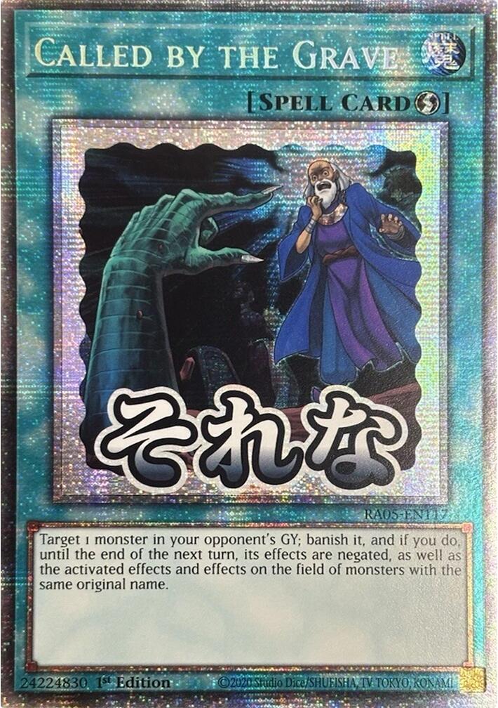 Called by the Grave (Starlight Rare) [RA05-EN117] Starlight Rare | Galaxy Games LLC