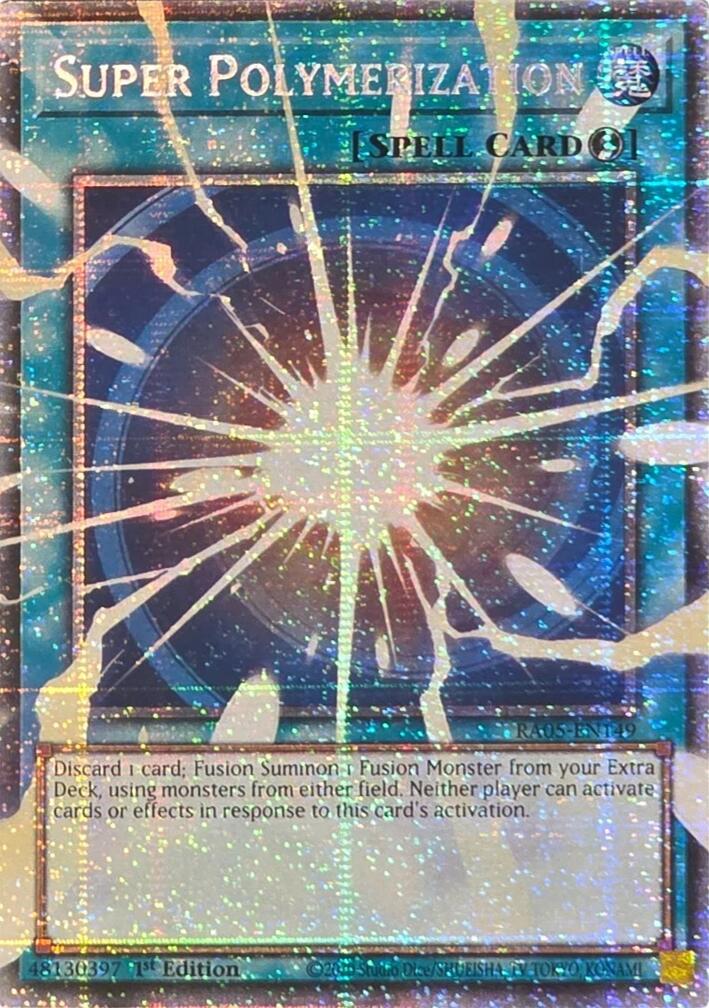 Super Polymerization (Starlight Rare) [RA05-EN149] Starlight Rare | Galaxy Games LLC