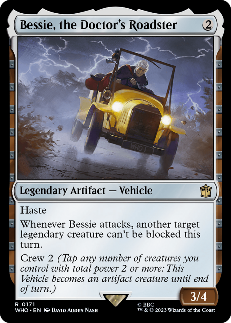 Bessie, the Doctor's Roadster [Doctor Who] | Galaxy Games LLC